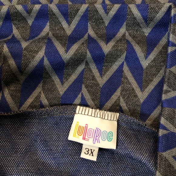 LuLaRoe Stretch Pencil Skirt Plus Size 3X - Picture 4 of 5